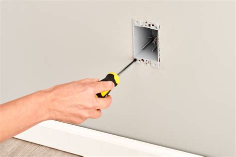 double gang electrical box in sheetrock|drywall electrical box installation.